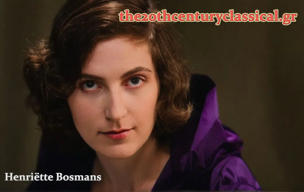 Henriëtte Bosmans Κλασική Μουσική