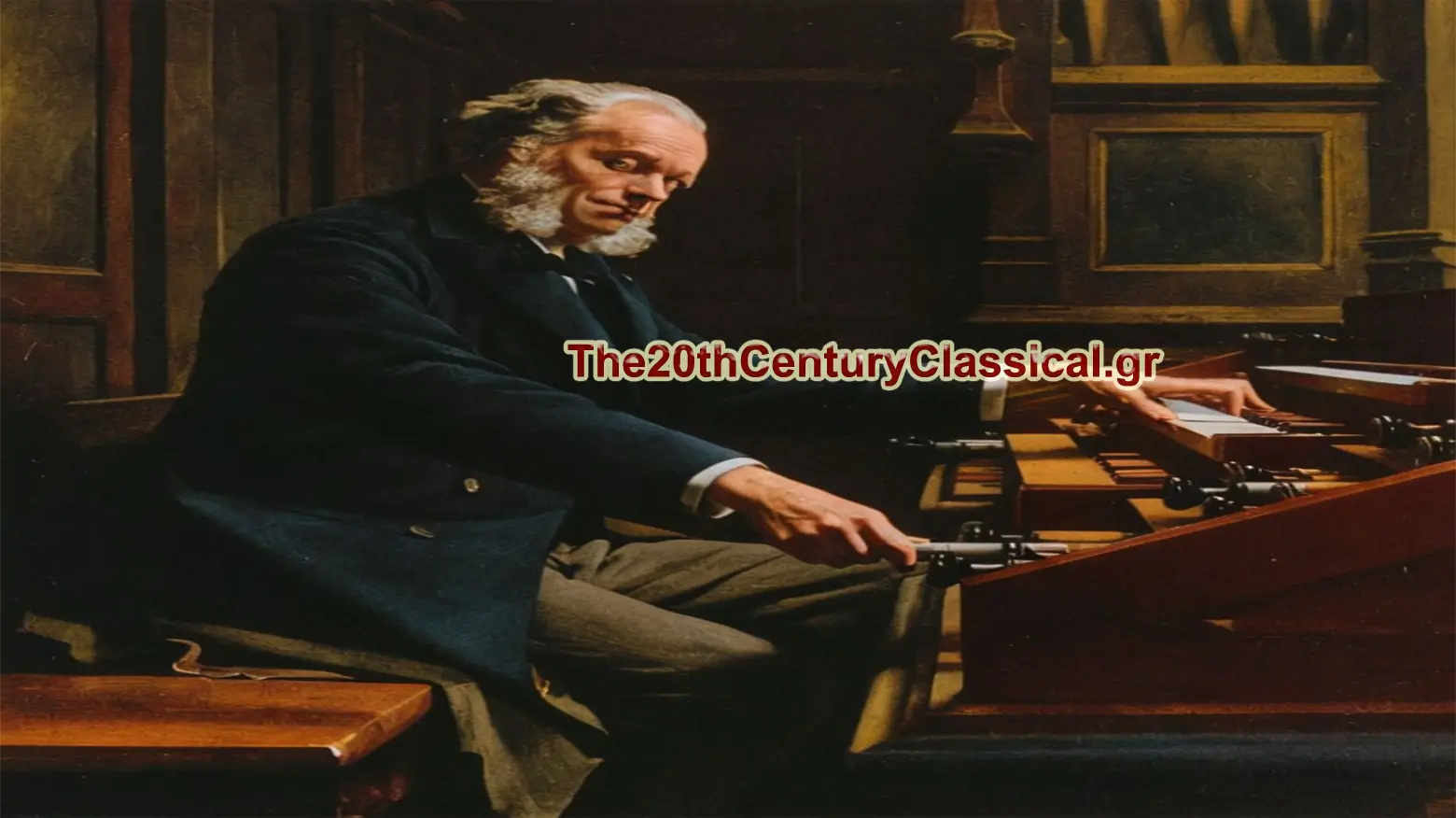 Ο Συνθέτης César Franck συνθέτει στο εκκλησιαστικό όργανο το ορατόριο: Les Béatitudes (Οι Μακαρισμοί)