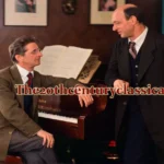 Ο Συνθέτης Κλασικής Μουσικής Alexander von Zemlinsky κάθεται στο Πιάνο