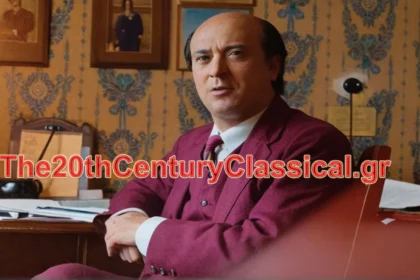 Φωτογραφία του συνθέτη Arnold Schoenberg