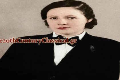 Vitezslava Kapralova Φωτογραφία. Η Vitezslava Kapralova ήταν συνθέτις Κλασικής Μουσικής του 20ού αιώνα.